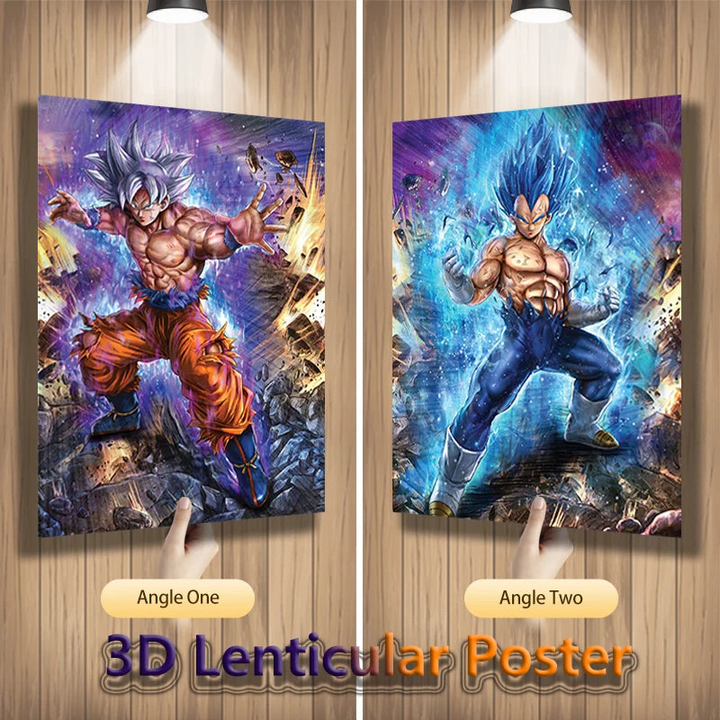 Poster lámina lenticular 3D Pack DB