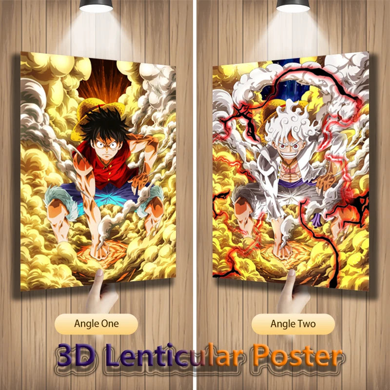 Poster lámina lenticular 3D Pack OP