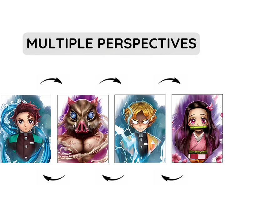 Poster lámina 3D lenticular Pack DS