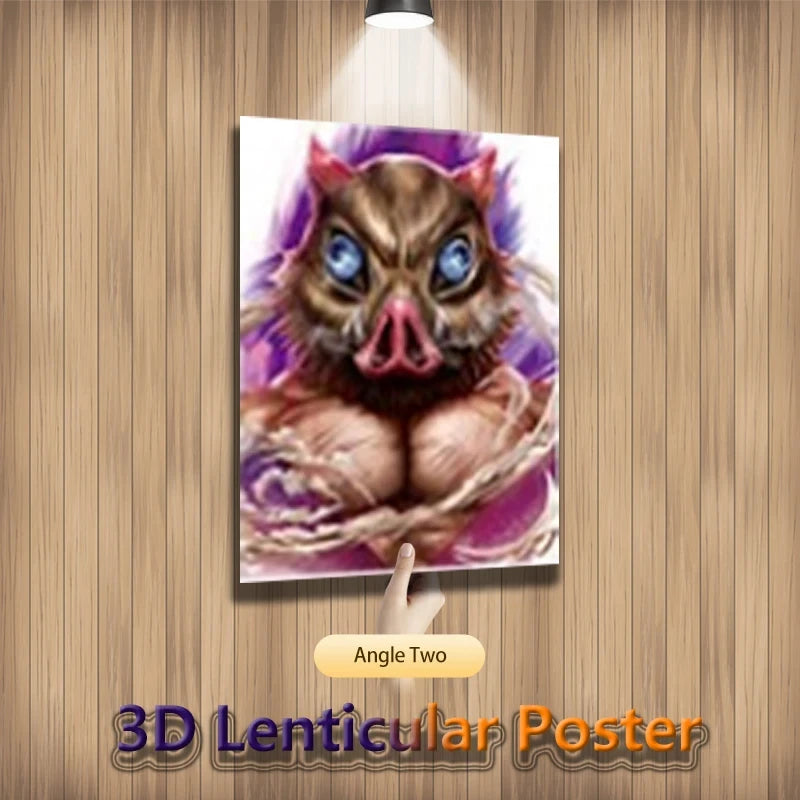 Poster lámina 3D lenticular Pack DS